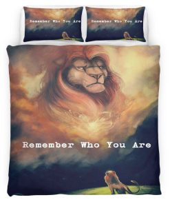Housse De Couette Simba et Mufasa – Le Roi Lion 02 Parure de lit Ensemble De Literie