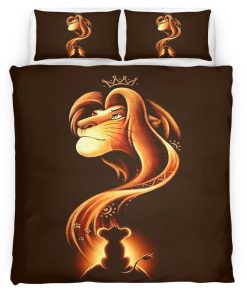 Housse De Couette Simba et Mufasa – Le Roi Lion 03 Parure de lit Ensemble De Literie