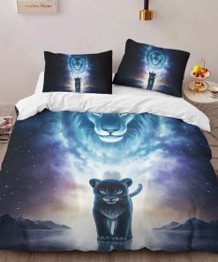 Alternative view of Housse De Couette Simba et Mufasa – Le Roi Lion 04 Parure de lit Ensemble De Literie