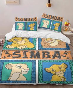Alternative view of Housse De Couette Simba et Mufasa – Le Roi Lion 06 Parure de lit Ensemble De Literie