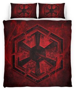 Housse De Couette Symbole de l’Empire Sith Star Wars Parure de lit Ensemble De Literie
