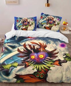 Alternative view of Housse De Couette Skull Kid Masque de Majora – The Legend of Zelda Parure de lit Ensemble De Literie