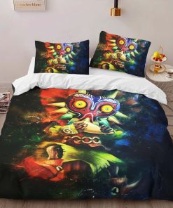 Alternative view of Housse De Couette Skull Kid Masque de Majora – The Legend of Zelda Personnage 4 Parure de lit Ensemble De Literie