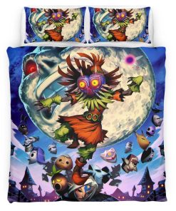 Housse De Couette Skull Kid The Legend of Zelda Parure de lit Ensemble De Literie