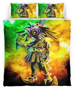 Housse De Couette Skull Kid The Legend of Zelda 4 Parure de lit Ensemble De Literie