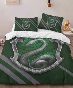 Alternative view of Housse De Couette Maison Serpentard Harry Potter 02 Parure de lit Ensemble De Literie
