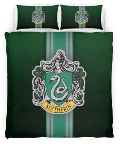 Housse De Couette Maison Serpentard Harry Potter 06 Parure de lit Ensemble De Literie