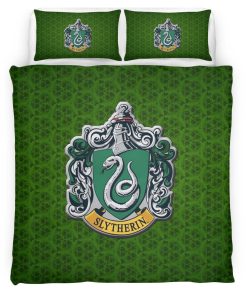 Housse De Couette Maison Serpentard Harry Potter 07 Parure de lit Ensemble De Literie
