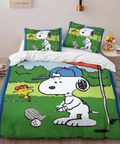 Alternative view of Housse De Couette Snoopy Golf Parure de lit Ensemble De Literie