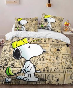 Alternative view of Housse De Couette Snoopy Golf 2 Parure de lit Ensemble De Literie