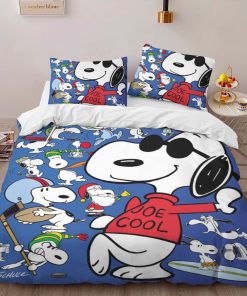 Alternative view of Housse De Couette Snoopy Joe Cool Parure de lit Ensemble De Literie