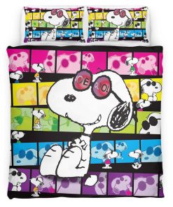 Housse De Couette Snoopy Joe Cool 3 Parure de lit Ensemble De Literie