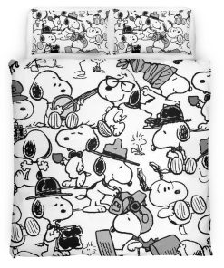 Housse De Couette Snoopy – Peanuts 2 Parure de lit Ensemble De Literie