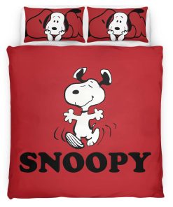 Housse De Couette Snoopy – Peanuts 35 Parure de lit Ensemble De Literie