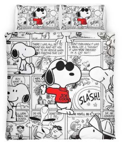 Housse De Couette Snoopy – Peanuts 4 Parure de lit Ensemble De Literie