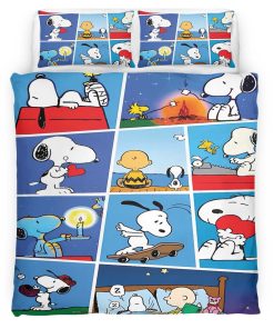 Housse De Couette Snoopy – Peanuts 49 Parure de lit Ensemble De Literie
