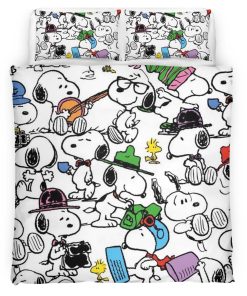Housse De Couette Snoopy – Peanuts 5 Parure de lit Ensemble De Literie