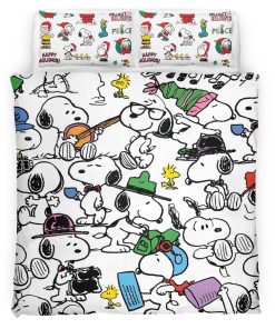 Housse De Couette Snoopy – Peanuts 52 Parure de lit Ensemble De Literie