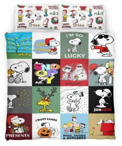 Housse De Couette Snoopy – Peanuts 53 Parure de lit Ensemble De Literie