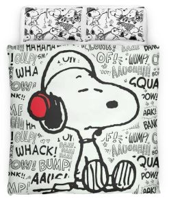Housse De Couette Snoopy – Peanuts 6 Parure de lit Ensemble De Literie