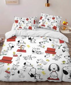 Alternative view of Housse De Couette Snoopy et Woodstock 2 Parure de lit Ensemble De Literie