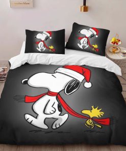 Alternative view of Housse De Couette Snoopy et Woodstock 9 Parure de lit Ensemble De Literie