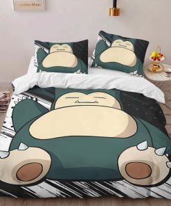 Alternative view of Housse De Couette Ronflex Pokémon 2 Parure de lit Ensemble De Literie