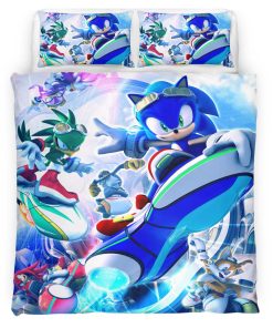 Housse De Couette Sonic Riders 2 Parure de lit Ensemble De Literie