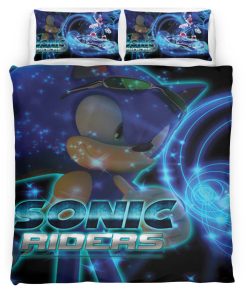 Housse De Couette Sonic Riders Parure de lit Ensemble De Literie