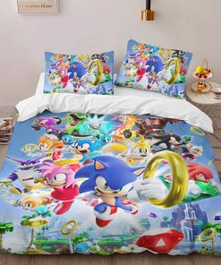 Alternative view of Housse De Couette Sonic the Hedgehog 18 Parure de lit Ensemble De Literie