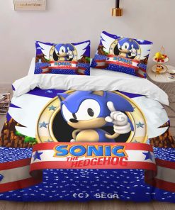 Alternative view of Housse De Couette Sonic the Hedgehog 20 Parure de lit Ensemble De Literie