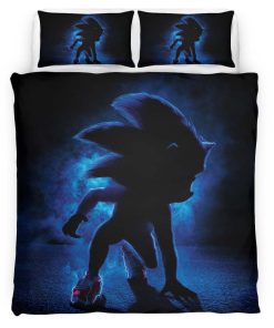 Housse De Couette Sonic the Hedgehog 23 Parure de lit Ensemble De Literie