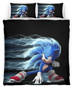 Housse De Couette Sonic the Hedgehog 25 Parure de lit Ensemble De Literie
