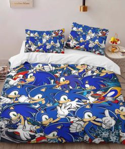 Alternative view of Housse De Couette Sonic the Hedgehog 27 Parure de lit Ensemble De Literie