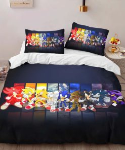Alternative view of Housse De Couette Sonic the Hedgehog 32 Parure de lit Ensemble De Literie