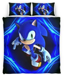 Housse De Couette Sonic the Hedgehog 33 Parure de lit Ensemble De Literie