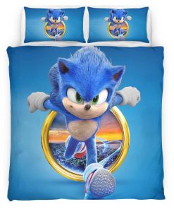 Housse De Couette Sonic the Hedgehog 39 Parure de lit Ensemble De Literie