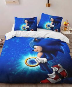Alternative view of Housse De Couette Sonic the Hedgehog 47 Parure de lit Ensemble De Literie
