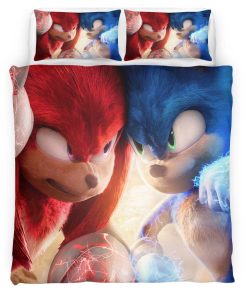 Housse De Couette Sonic the Hedgehog 48 Parure de lit Ensemble De Literie