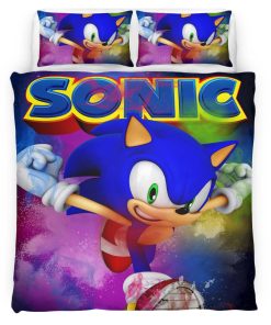 Housse De Couette Sonic the Hedgehog 5 Parure de lit Ensemble De Literie