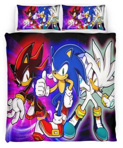 Housse De Couette Sonic the Hedgehog 6 Parure de lit Ensemble De Literie