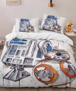 Alternative view of Housse De Couette Vaisseau Star Wars et Droïdes Parure de lit Ensemble De Literie