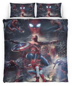 Housse De Couette Spider-Man 21 Parure de lit Ensemble De Literie