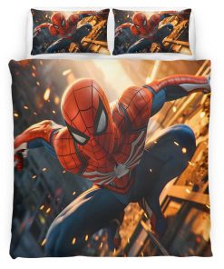 Housse De Couette Spider-Man 36 Parure de lit Ensemble De Literie