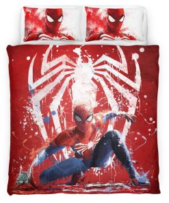 Housse De Couette Spider-Man 4 Parure de lit Ensemble De Literie