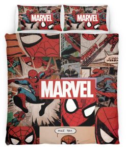 Housse De Couette Spider-Man 46 Parure de lit Ensemble De Literie