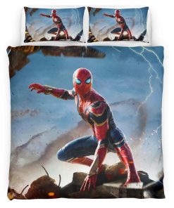Housse De Couette Spider-Man Avenger Marvel 1026 Parure de lit Ensemble De Literie