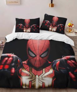 Alternative view of Housse De Couette Spider-Man Fond Sombre Parure de lit Ensemble De Literie