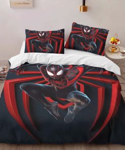 Alternative view of Housse De Couette Spider-Man Fond Sombre 2 Parure de lit Ensemble De Literie