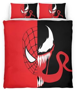 Housse De Couette Spider-Man Venom 11 Parure de lit Ensemble De Literie
